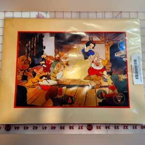 Disney Snow White 1995 Lithograph